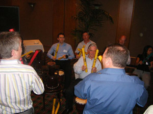 itX Group Vendors Workshop Drumming